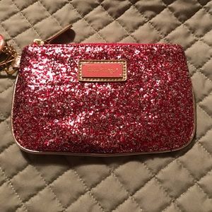 Lilly Pulitzer Pink Sparkle Wristlet